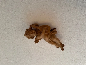 Barockengel geschnitzt Bild 4
