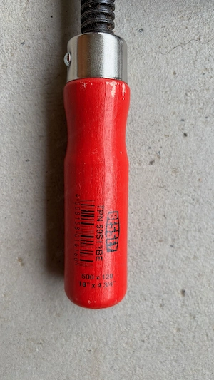 4x Bessey Temperguss-Schraubzwinge TPN 500 120 mm Bild 4