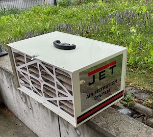 JET AFS-500 Luftfiltersystem   Werkstatt Feinstaubfilter Bild 2