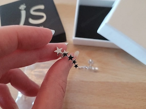 Modeschmuck Ohrstecker Sterne Bild 2
