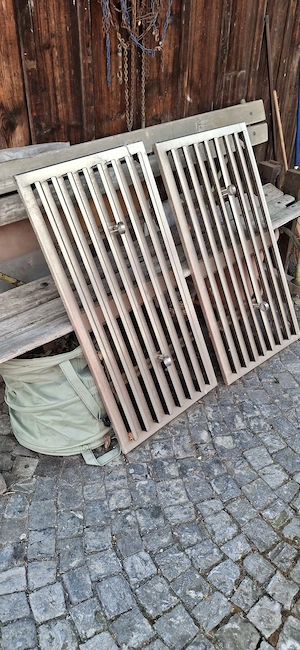 Chromstahl Lüftungsgitter 100cm x 50cm 