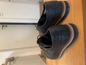  Wunderschöne verzierte Leder Halbschuhe  Bild 2