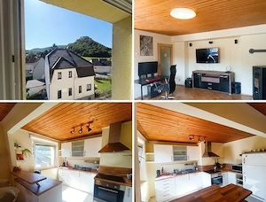 Hainburg an der Donau   2-izbov  byt 57,4 m  s v h adom na hrad Bild 4