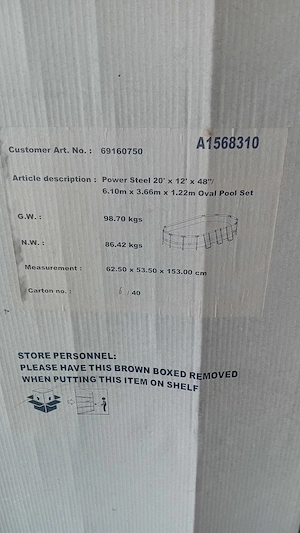 Swimmingpool - aufstellbar - in Originalverpackung, nagelnau Bild 5