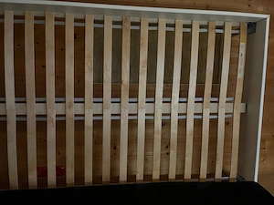 Bett inkl. Lattenrost und Matratze 120x200cm Bild 3