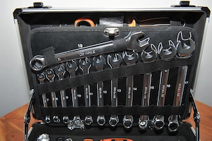 BETA Worker Koffer mit 128 TLG Werkzeugsortiment - wie NEU Bild 3