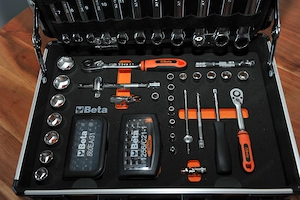 BETA Worker Koffer mit 128 TLG Werkzeugsortiment - wie NEU Bild 4
