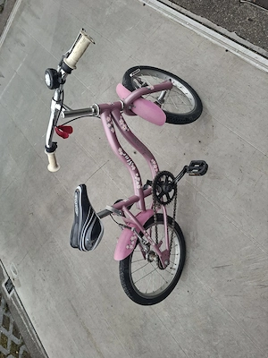 Kinderfahrrad in rosa zu verschenken Bild 5
