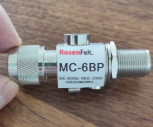 Koaxial Blitzableiter