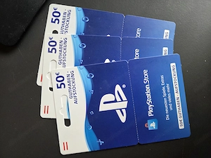 3 X Playstation card, psn Guthaben