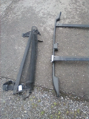 Berlingo Dachträger und Trennnetz Bild 2