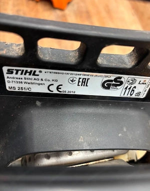 Stihl MS 251 C Bild 4