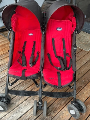 Geschwister Kinderwagen Chicco Echo Twin Bild 3