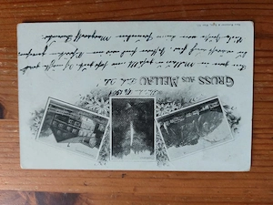 Gruss aus Mellau, Ansichtskarte 1901