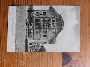 Alberschwende Ansichtskarte, Gasthof Taube  um 1900