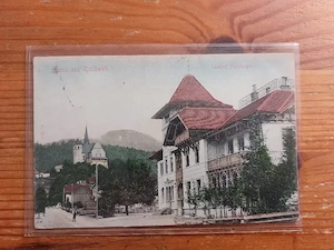 Gruss aus Rankweil, Vorarlberg, 1900 - Gasthof Hornlingen, Alte Ansichtskarte