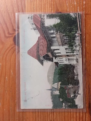 Gruss aus Rankweil, Vorarlberg, 1900 - Gasthof Hornlingen, Alte Ansichtskarte