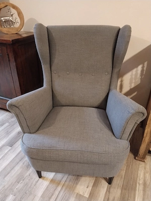 Ohrensessel IKEA grau Bild 2