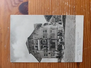 Alberschwende Ansichtskarte, Gasthof Taube  um 1900