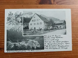 Ansichtskarte Luziensteig Schweiz - 