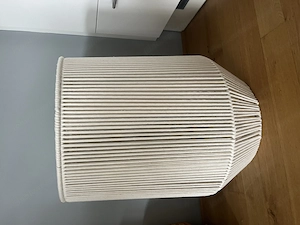 Handgewebter Wäschekorb aus Seil Bild 2