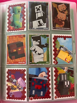 Tausche! Lego MINECRAFT Sammelkarten Serie 3