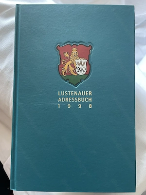 Lustenauer Adressbuch verschiedene Ausgaben Bild 3