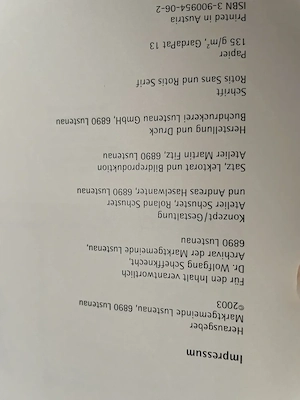 100 Jahre Marktgemeinde Lustenau, Eine Chronik von Wolfgang Scheffknecht Bild 2