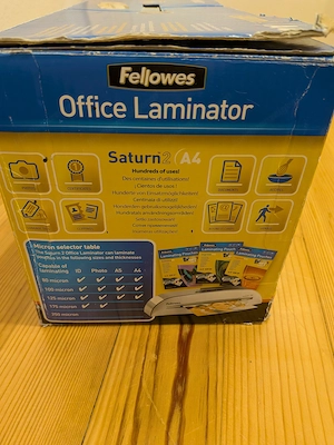 Laminiergerät - Fellowes Office Laminator Saturn 2 A4 Bild 8