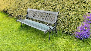 Gartenbank Eisenguss