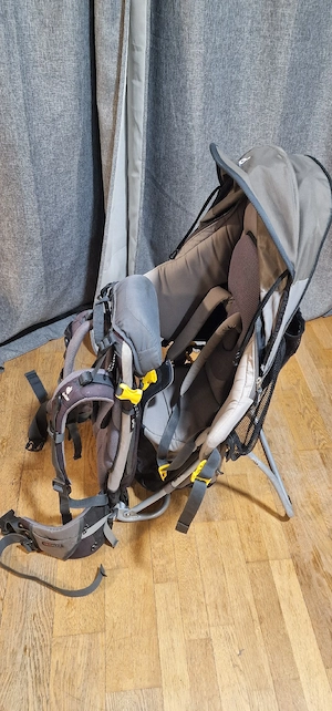Deuter Kid Comfort Kindertrage Wandern Babytrage Kraxe Top Zustand Bild 4