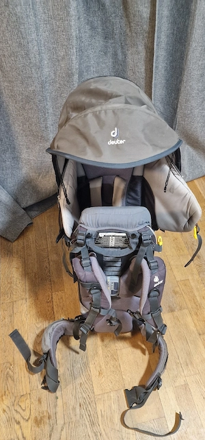 Deuter Kid Comfort Kindertrage Wandern Babytrage Kraxe Top Zustand Bild 3