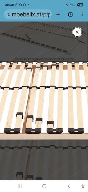 Lattenrost 140x200 Bild 3