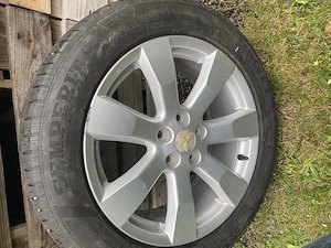 Felgen mit Reifen, Mitsubishi Outlander Bild 2