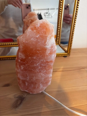 Salzsteinlampe Bild 3