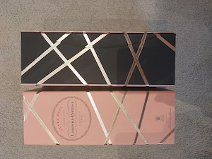 champangner laurent perrier cuvee rose  + 2 gläser 12%  75 Ml  79  + 2 boben Bild 3