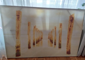 Leinwand Bild Keilrahmen Steg 150x100cm Bild 2