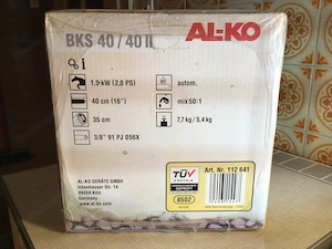 Alko Benzin Kettensäge BKS 40 40 II in 6800 Feldkirch Liechtensteinerstrasse 17 Original versiegelt  Bild 2