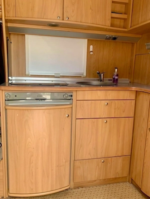 Wohnwagen der Marke Bürstner Bild 9