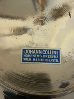 Vintage Messingschale von Collini Bild 2