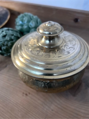 Vintage Messingschale von Collini Bild 3