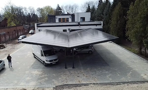 Unternehmens- und Industrie- Carports, Komplettlösungen  individuelle Projekte und atypische Carport Bild 4