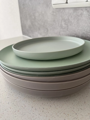 Teller aus Melanin Bild 3