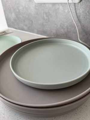 Teller aus Melanin Bild 2