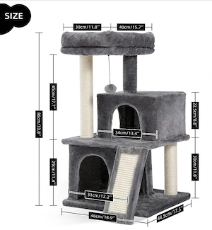 Katzen Kratzbaum  Bild 2