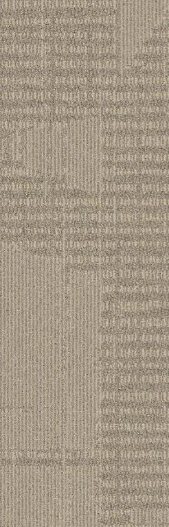 Schöne Etched & Threaded beige 25 x 100cm Teppichfliesen Bild 2