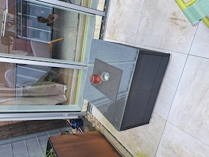 Rattan Beistelltisch