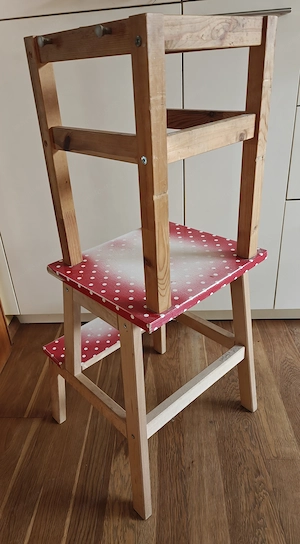 Lernturm stabil Holz  Bild 3