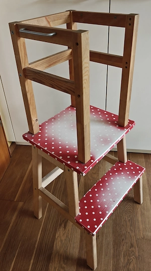 Lernturm stabil Holz  Bild 2