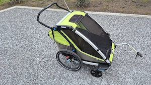 Thule Fahrradanhänger CAB2 chartreuse Bild 2